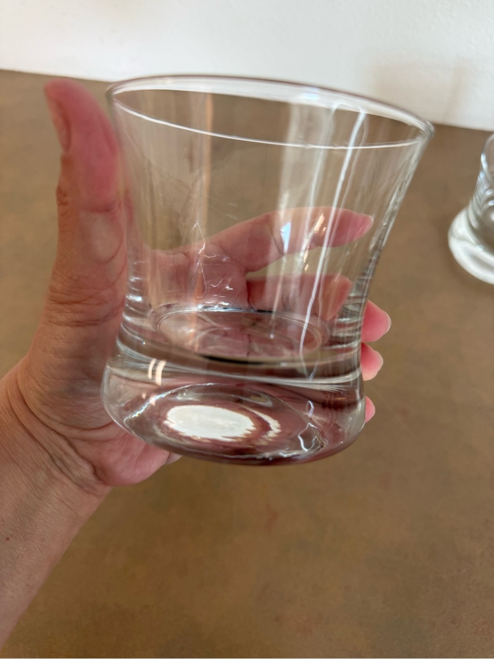 Crystal whiskey/bourbon cup